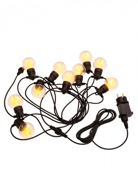 Гирлянда уличная светодиодная 20 лампочек 10м Огонёк OG-LDG24